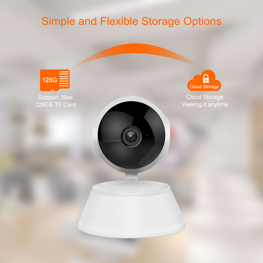 V380 Pro Smart Home MINI Camera 720P Auto Tracking Security Protection Indoor Wireless Camera Two Ways AUDIO Baby Monitor