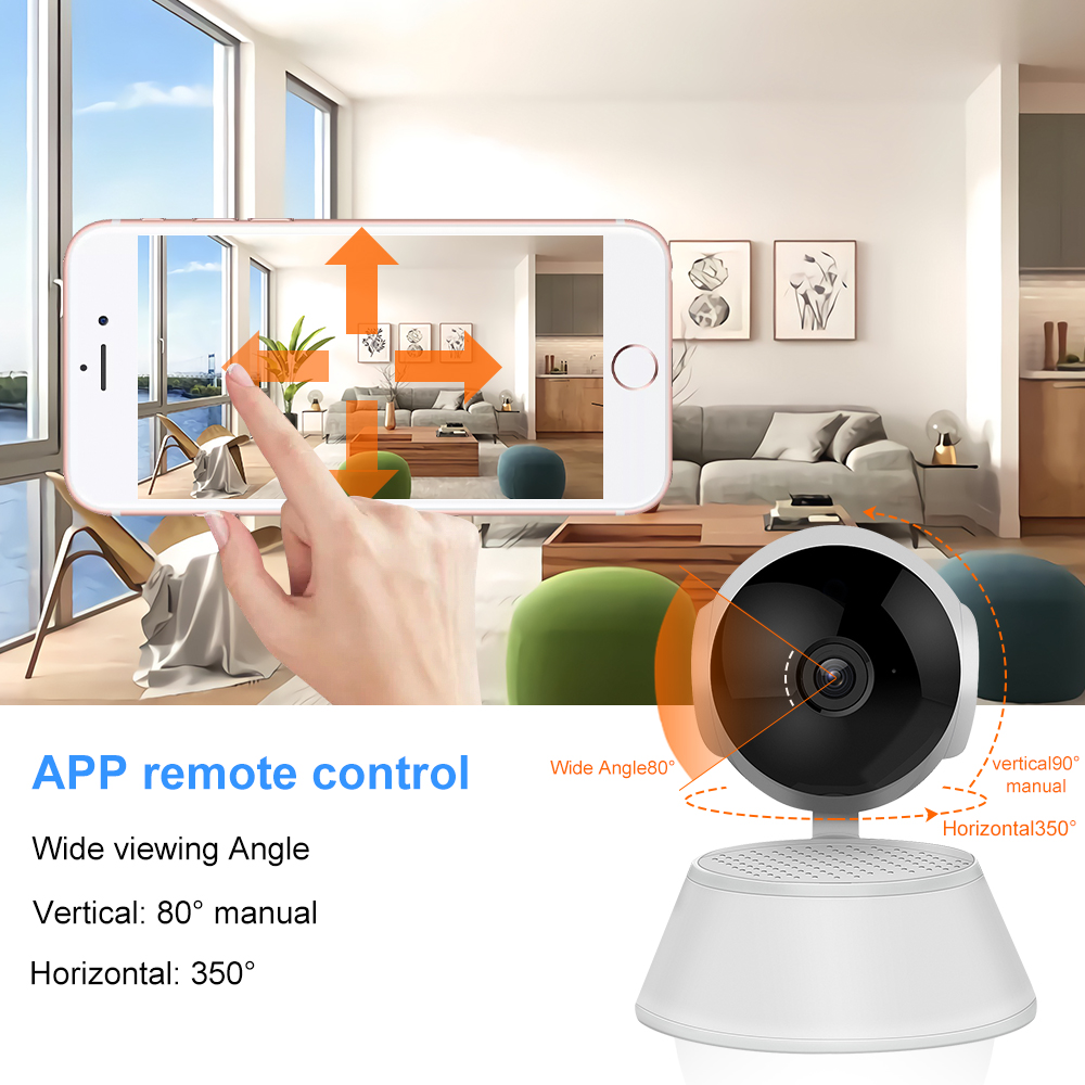 V380 Pro Smart Home MINI Camera 720P Auto Tracking Security Protection Indoor Wireless Camera Two Ways AUDIO Baby Monitor