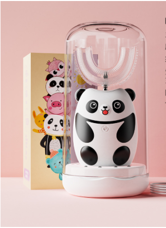 Sonic Kids Electric Toothbrush Cartoon Pattern Toothbrush Soft Silicone Brush Head Automatic Children Electric Tooth Toothbrush