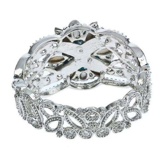 Flower Ring European and American Style Engagement Wedding Diamond Opal Ring Jewelry Banquet Jewelry
