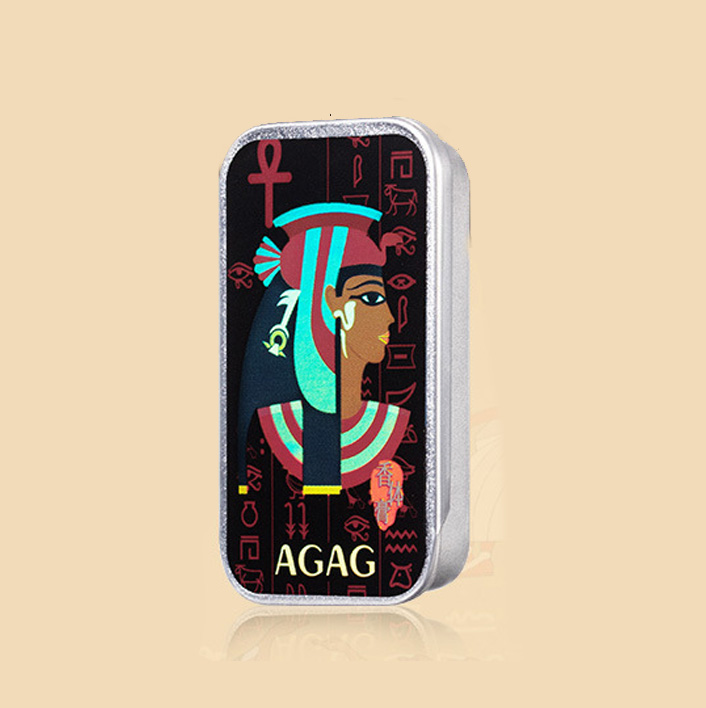 1 Box Solid Balm Egyptian Style Pocket Solid Perfume for Women and Men Long Lasting Gentle Deodorant Fragrance Antiperspirant