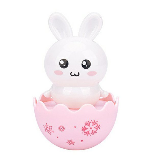 Infant Newborn Toys Nodding Tumbler Toys For Kid Ring Bell Cute Roly-poly Educational Rattle Infant Development Toys