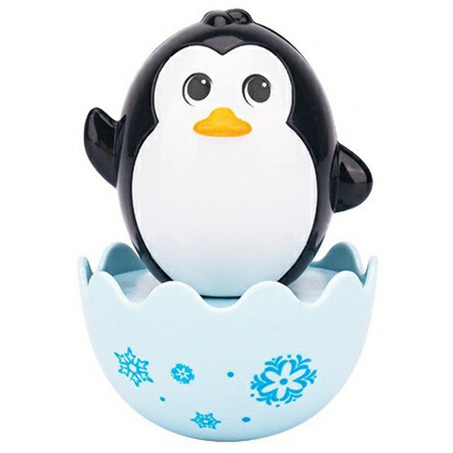 Infant Newborn Toys Nodding Tumbler Toys For Kid Ring Bell Cute Roly-poly Educational Rattle Infant Development Toys