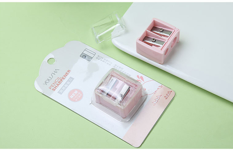 Cosmetic tools brow pencil sharpener pink eyebrow pencil sharpener