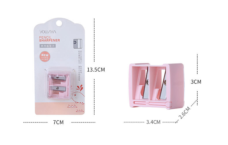 Cosmetic tools brow pencil sharpener pink eyebrow pencil sharpener