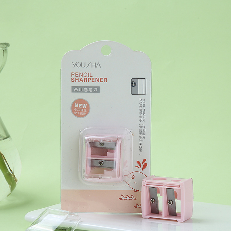 Cosmetic tools brow pencil sharpener pink eyebrow pencil sharpener