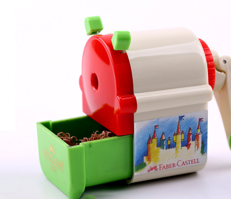 Classic Hand Crank Pencil Sharpener Novelty Cartoon Tool Mechanical Pencil Sharpener For Students Supplies