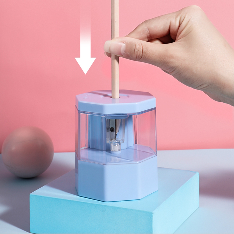 Electric Pencil Sharpener Rechargeable For Kids Student Children Home Office Stationery School Supplies