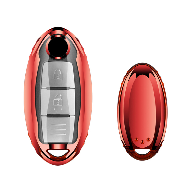 Durable Full Cover New Soft TPU Car Key Case For Nissan Qashqai J10 J11 X-Trail t31 t32 kicks Tiida Pathfinder Murano Note Juke  Men's Bags