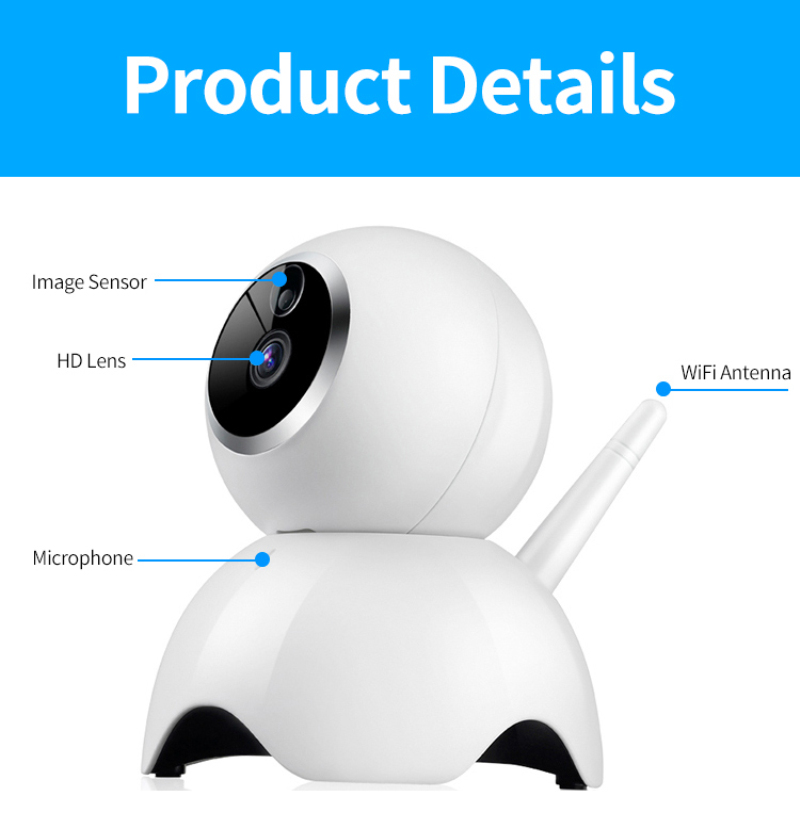 eWeLink Smart IOT HD Camera Night Vision IP Camera reomotely viewing by phone APP control Security Video Surveillance Camera