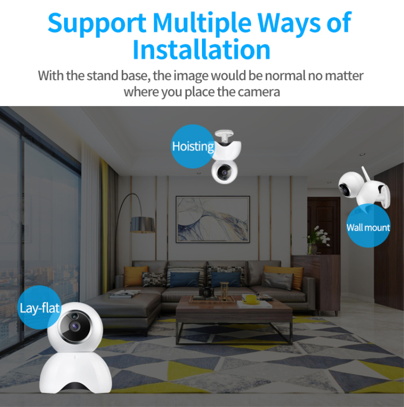 eWeLink Smart IOT HD Camera Night Vision IP Camera reomotely viewing by phone APP control Security Video Surveillance Camera