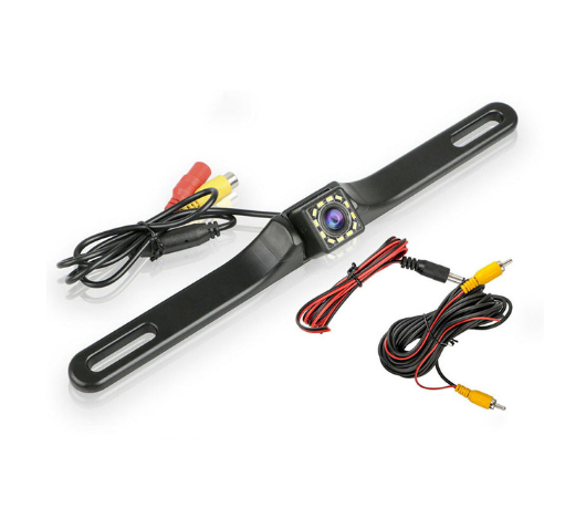 12LED License Plate Frame Car Camera Universal CCD 170 Degree HD Waterproof Night Vision Rear View Reversing Camera
