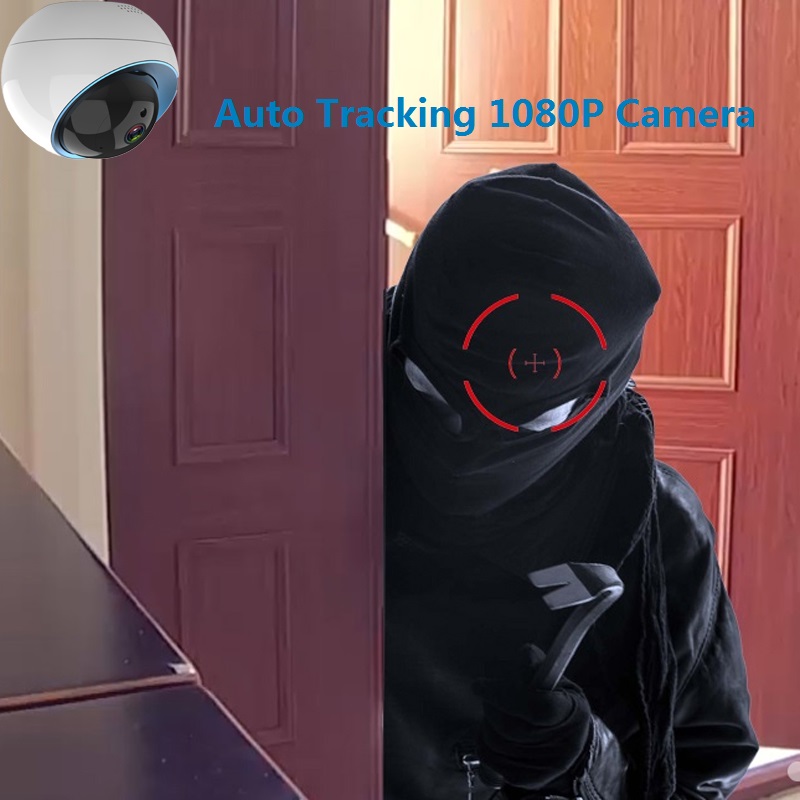 Wouwon Dome IP Camera 1080P Tuya Smartlife App Wireless WiFi Security Home Camera Surveillance CCTV Camera Smart Notification