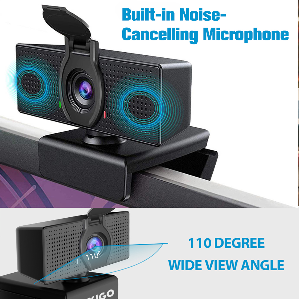 Mini 1080P Full HD Computer Camera With Microphone Privacy Cover USB Webcam Network Live Video Conference Teaching Web