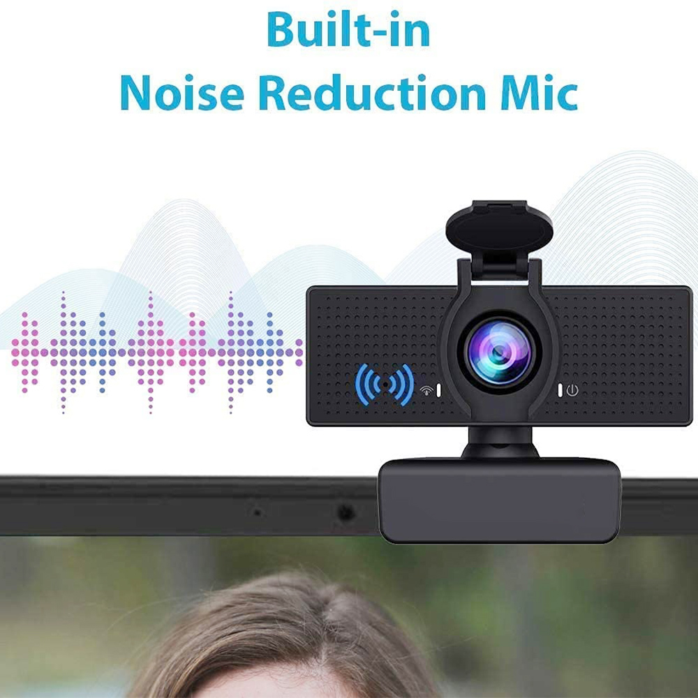 Mini 1080P Full HD Computer Camera With Microphone Privacy Cover USB Webcam Network Live Video Conference Teaching Web