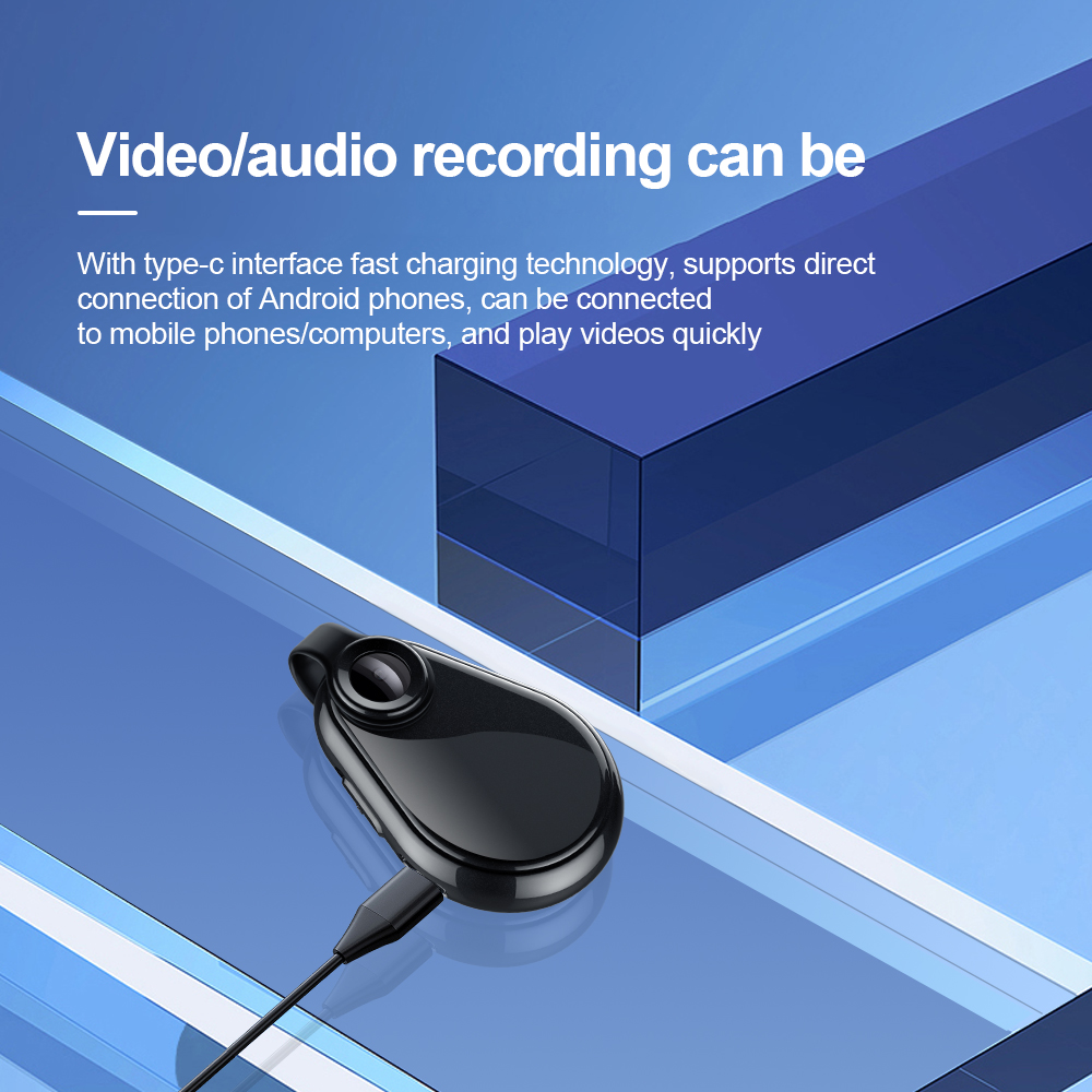 Mini Camera Necklace Recorder 1080P Small Cam Wearable Micro DV DVR Voice Portable Sports Camcorder Light Body Cam