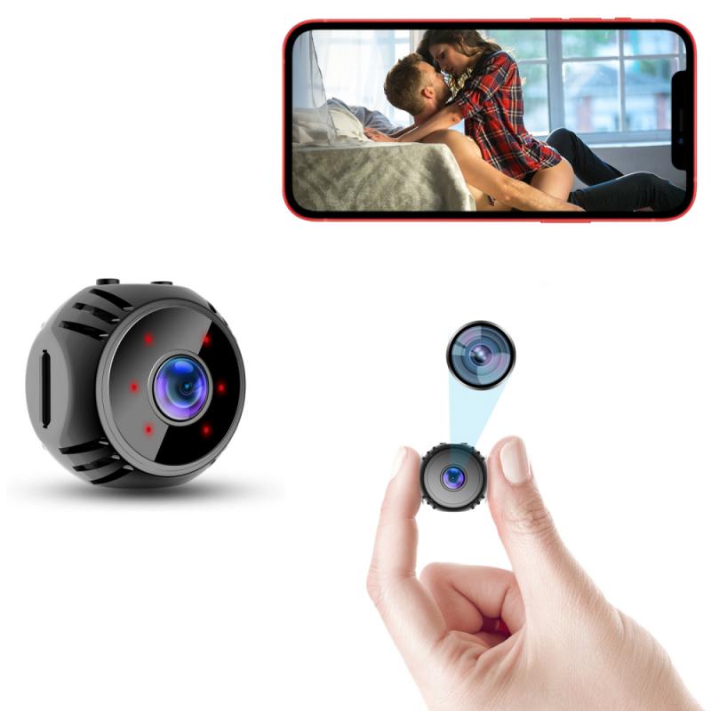 1080P Mini Camera Surveillance Security WIFI Night Vision Waterproof Video Recorder Outdoor Digital Web Control Motion Sensor W8