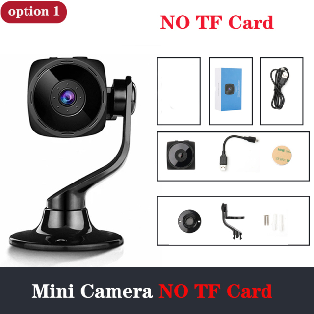 Mini Camera Wifi HD 1080P IP Camcorde Night Vision Motion Detection Alarm Micro Home Security Surveillanc Remote Control Monitor