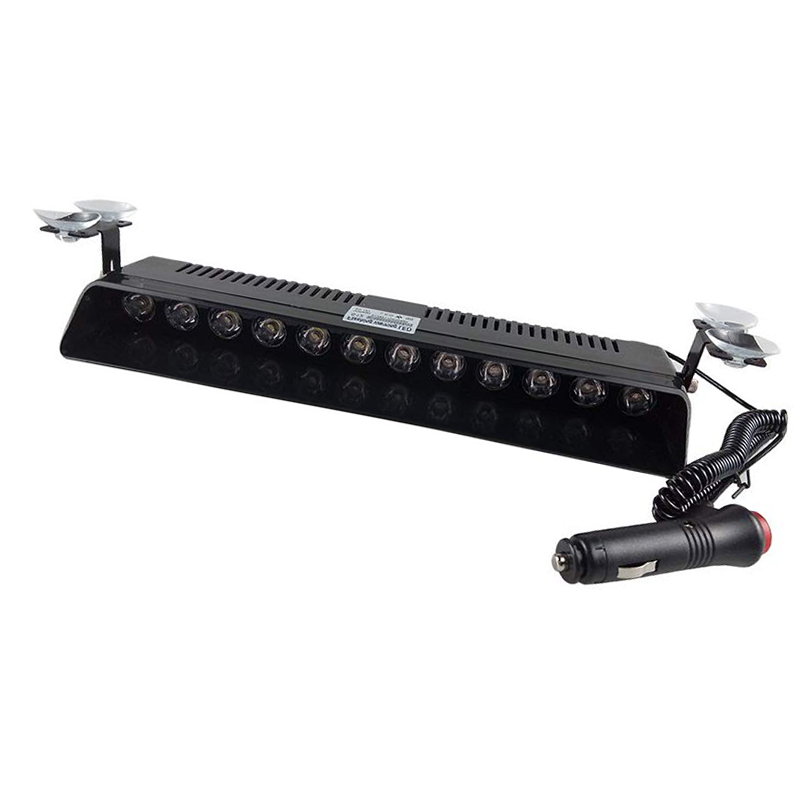 Car Strobe LED Flashing Lights Lamp Red Blue/White Police Flasher Emergency Warning Light For audi VW Benz Dodge