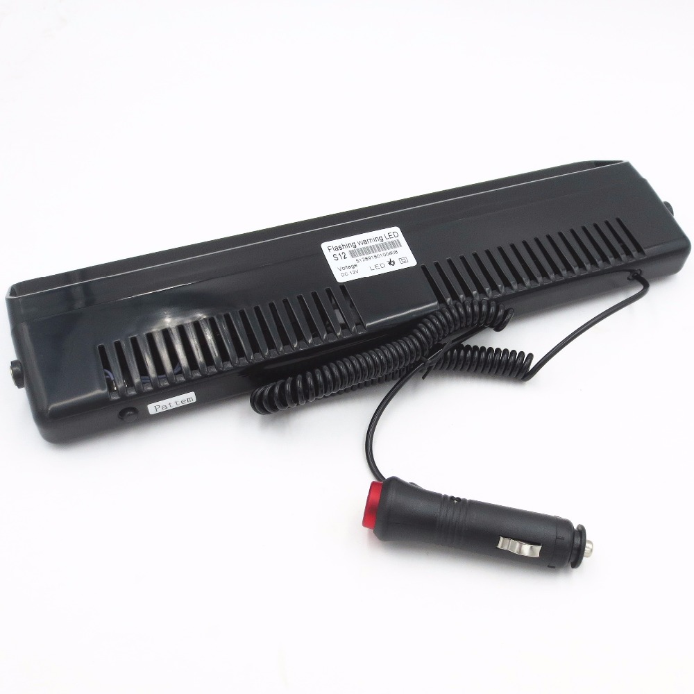 Car Strobe LED Flashing Lights Lamp Red Blue/White Police Flasher Emergency Warning Light For audi VW Benz Dodge