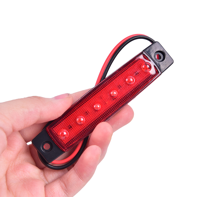 1PC Truck Side Marker Indicator Light Turn Signal Lamp 12V LED Auto Car Bus Lorry Trailer Tail Warning Lamp Brake Lights