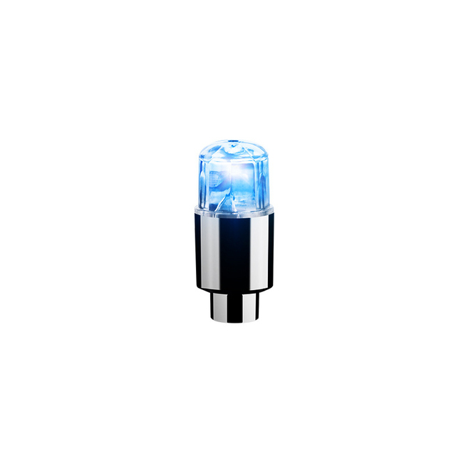 2pc Tire Valves Cap Light for Car Motorcycle Bicycle Wheel Tyre LED Colorful Lamp Cycling Hub Glowing Bulb Accessories