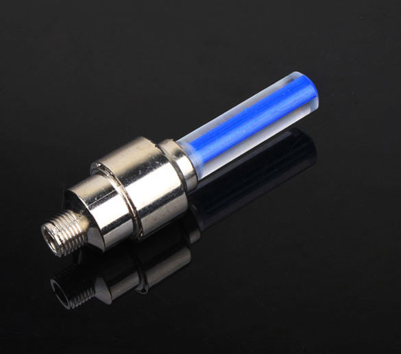 2PCS Bike Light LED Flash Wheel Tire Valve Cap Car Lights 4 Colors Tire Lamp For Car Motorcycle Bicycle