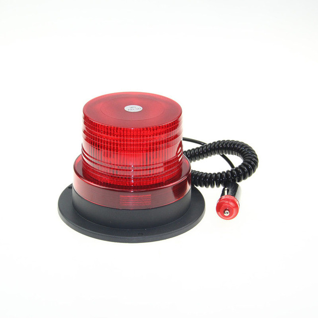 12V 24V Strobe light Circular Car LED Flashing Signal lamp Magnetic Ceiling Police Emergency Lights Portable Warning Lighting