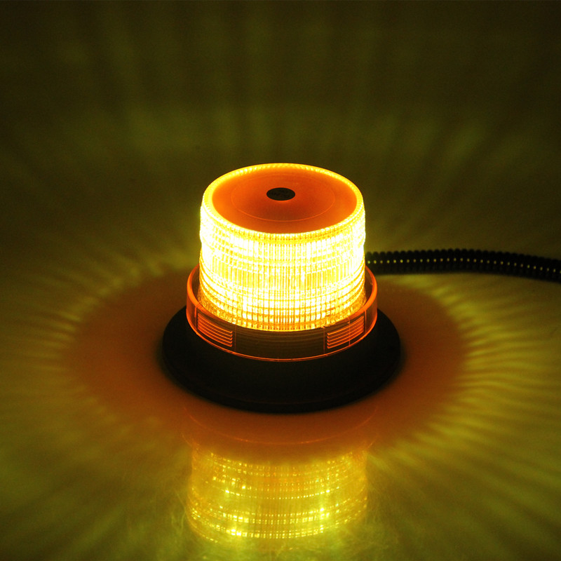 12V 24V Strobe light Circular Car LED Flashing Signal lamp Magnetic Ceiling Police Emergency Lights Portable Warning Lighting