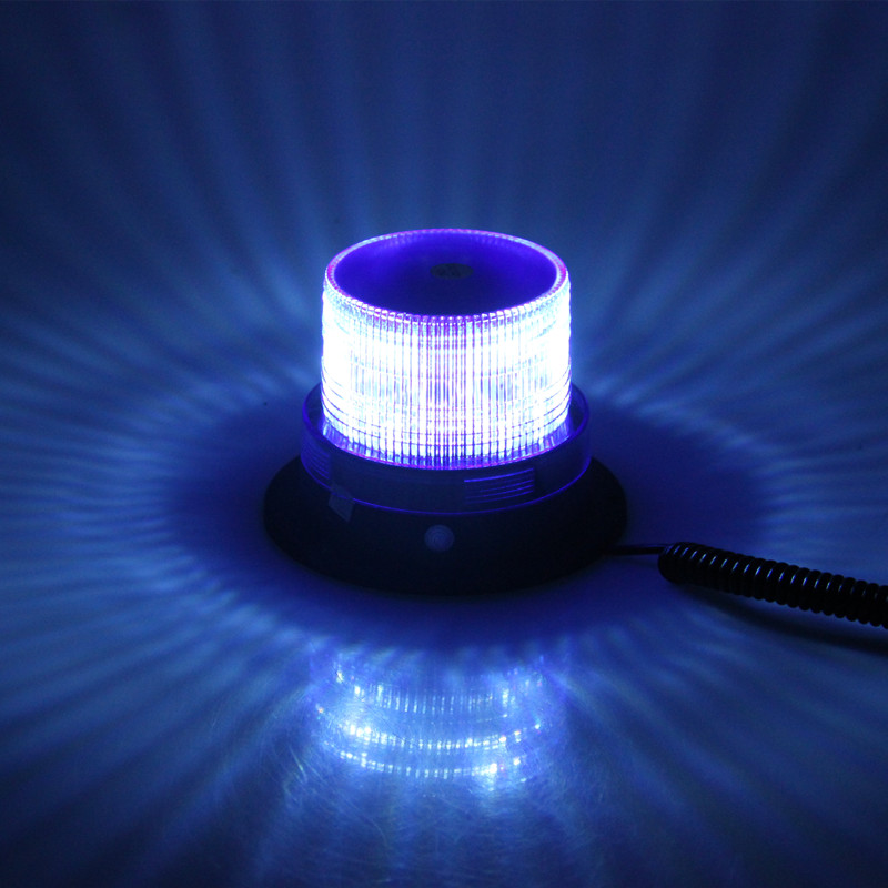 12V 24V Strobe light Circular Car LED Flashing Signal lamp Magnetic Ceiling Police Emergency Lights Portable Warning Lighting
