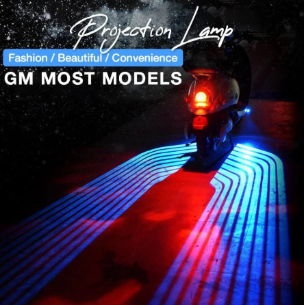 Wheel Light Chassis Light Motorcycle Led Car Motorcycle Laser Fog Light Anti Collision Tail Lamp Auto Moto Braking Parking Signa