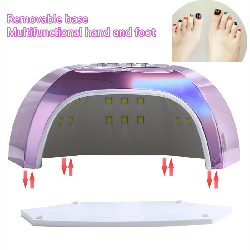 UV LED Nail Lamp with 42 Pcs Leds For Curing Gel Nail Dryer Drying Nail Polish Lamp 10/30/60/99s Auto Sensor Manicure Tools