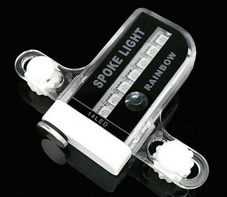 1pcs 30 Lighting Model Bike Wheel Spokes Light Bicycle Motorcycle Bike Tyre Tire Wheel LED Light Safety Warning Flash Lamp No Battery