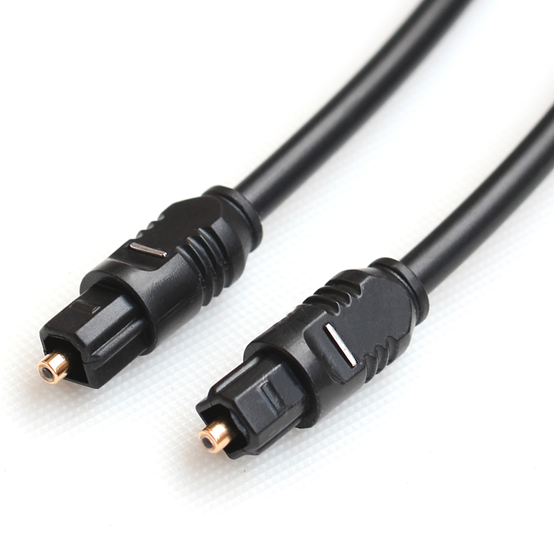 1.8m Square to Square TOSLINK Digital Audio  short audio optical cable  for PC TV DVD stereo