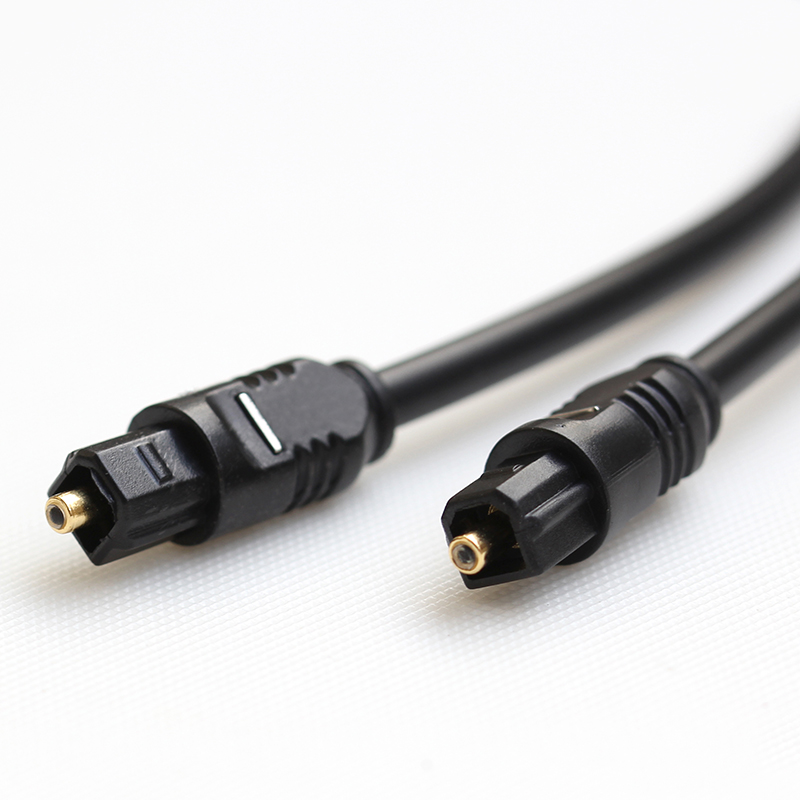 1.8m Square to Square TOSLINK Digital Audio  short audio optical cable  for PC TV DVD stereo