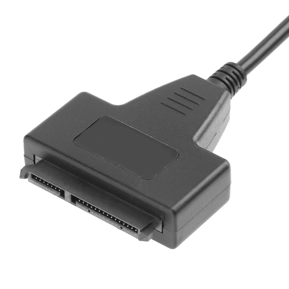 USB 2.0 to Sata Adapter for 2.5/3.5 inch Hard Disk Drive Converter Cable Dual Power Supply Sata Hard Drive Cable