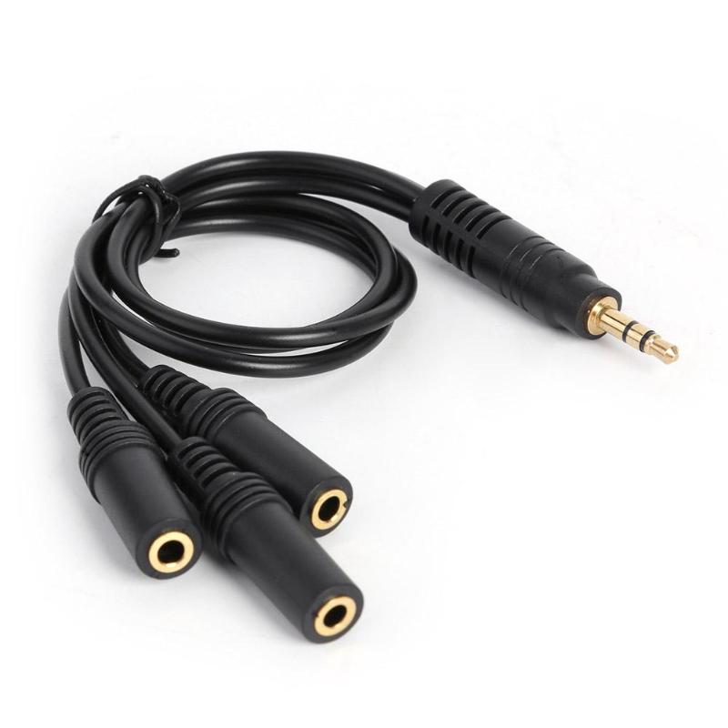 3.5mm 3 Way Port Aux Multi Headphone Earphone Audio Splitter Adapter 3.5mm Jack HUB Spliter Cable Extender 1 Male to 3 Female
