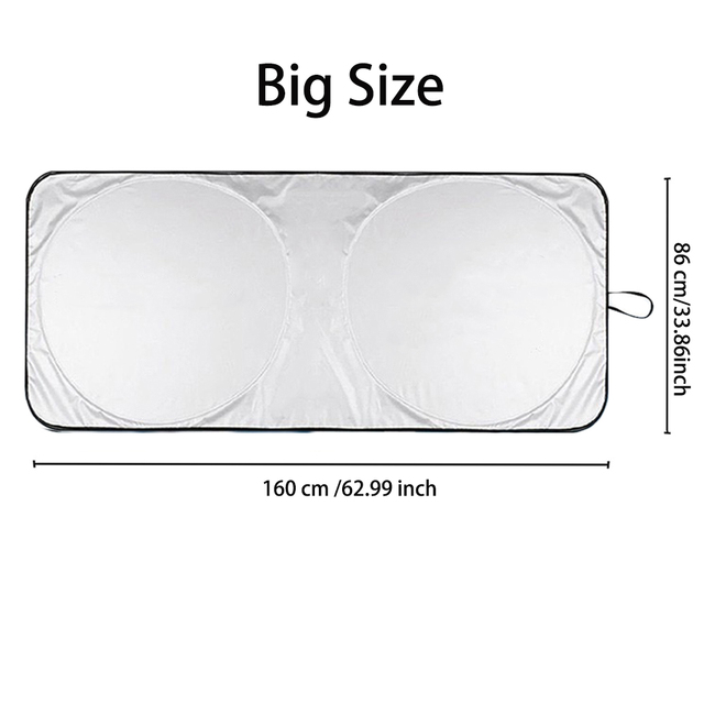 Car Windshield Sunshade Cover Parasol For Sun Shade Visor Sunscreen Protector Styling