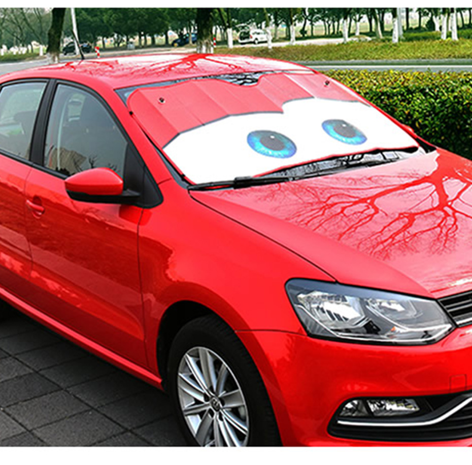 Parasol Car Sun Visor Front Windshield Sun Shade Cars Window Covers Solar Protection Sun Visor Car Eyes Auto Windshield Sunshade