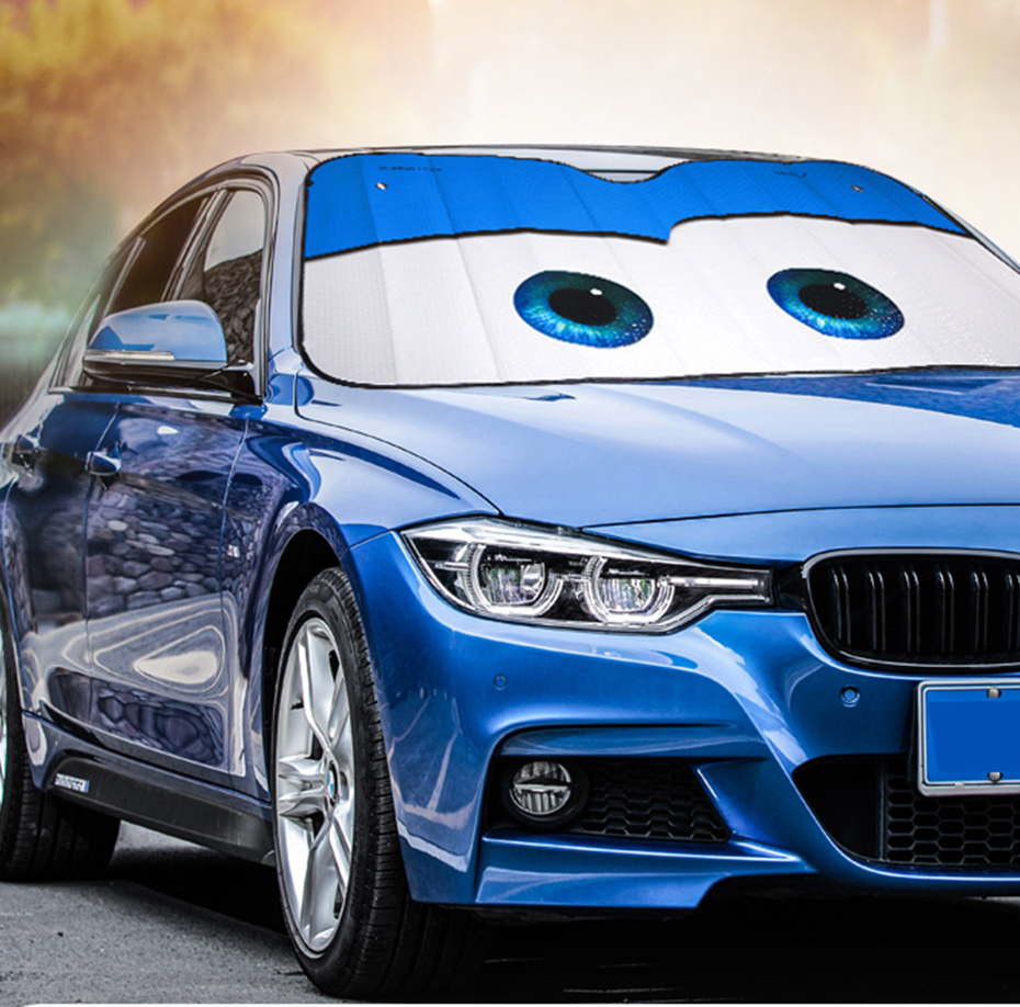Parasol Car Sun Visor Front Windshield Sun Shade Cars Window Covers Solar Protection Sun Visor Car Eyes Auto Windshield Sunshade