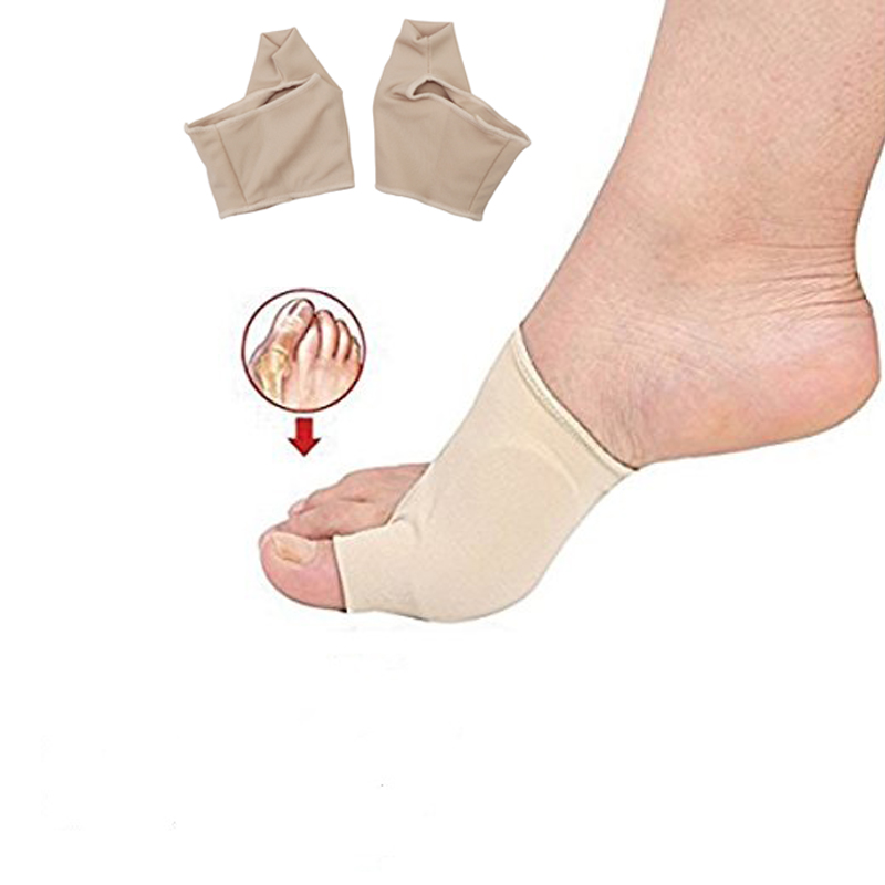 2 Pcs Bunion Corrector Gel Pad Stretch Nylon Hallux Valgus Protector Guard Toe Separator Orthopedic Supplies