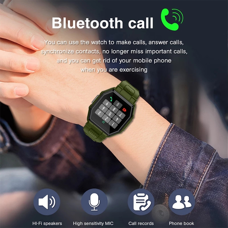 S9 Smart Watch Bluetooth Call Mens Woman Full Touch Control Fitness Tracker Blood Pressure Heart Rate Bracelet Sports Smartwatch