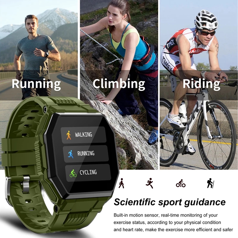 S9 Smart Watch Bluetooth Call Mens Woman Full Touch Control Fitness Tracker Blood Pressure Heart Rate Bracelet Sports Smartwatch