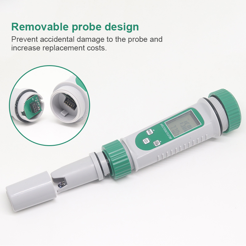 6 In 1 PH Meter EC TDS Salinity S.G Temp High Precision Water Quality Testing Acidity Meter for Drinking Laboratory Aquarium
