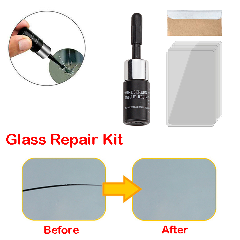 Automobile windshield repair kit tool auto glass For Chip Crack DIY Windscreen Repair Tool Sets