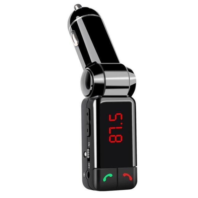 Car MP3 Player FM Transmitter Handsfree Wireless Bluetooth Kit Led Car Mp3 Player USB Charger FM Modulator Car Accessories