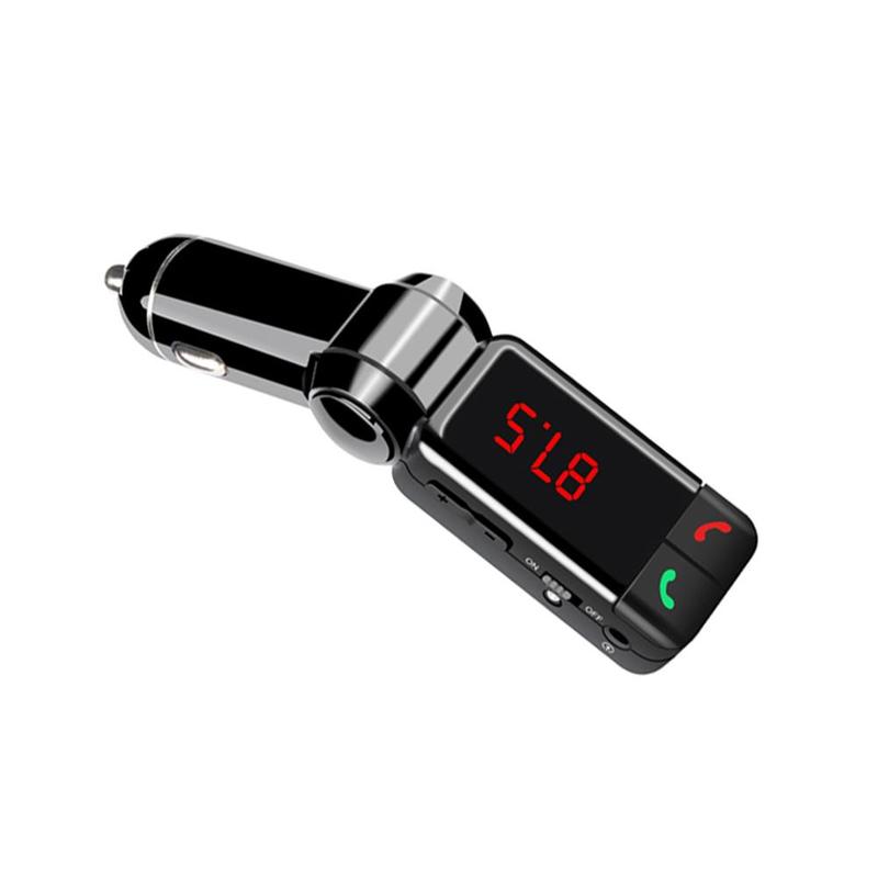 Car MP3 Player FM Transmitter Handsfree Wireless Bluetooth Kit Led Car Mp3 Player USB Charger FM Modulator Car Accessories