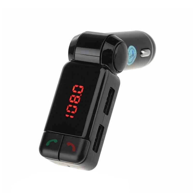Car MP3 Player FM Transmitter Handsfree Wireless Bluetooth Kit Led Car Mp3 Player USB Charger FM Modulator Car Accessories