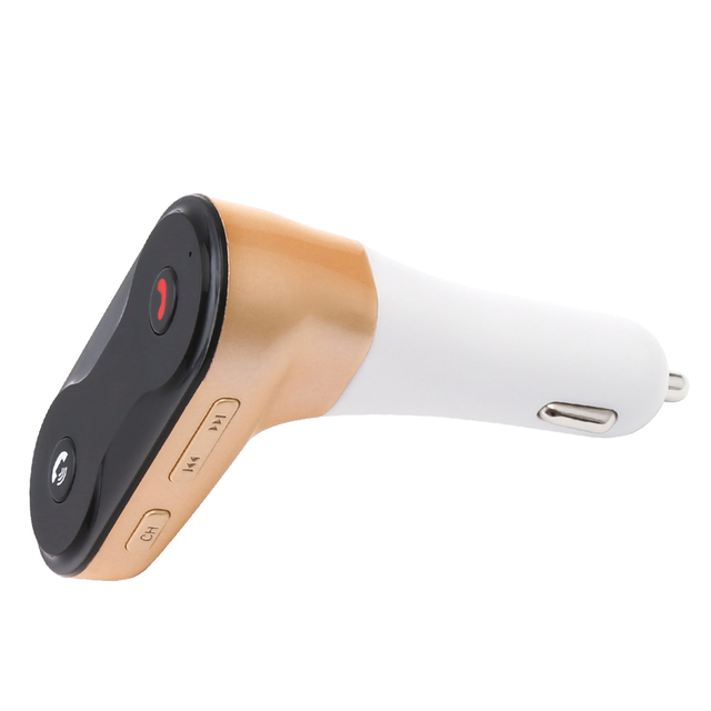 Wireless FM Transmitter Modulator Bluetooth Car Kit Charger AUX HandsFree Music Mini TF U Disk MP3 Player Car Styling