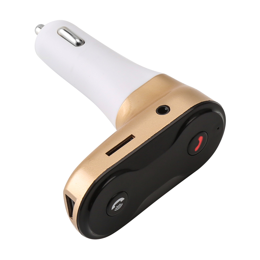 Wireless FM Transmitter Modulator Bluetooth Car Kit Charger AUX HandsFree Music Mini TF U Disk MP3 Player Car Styling